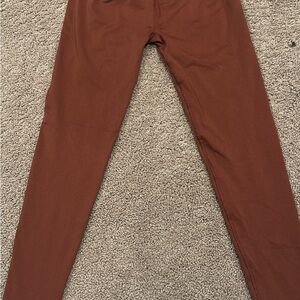 Dusty Orange/ Brown Leggings